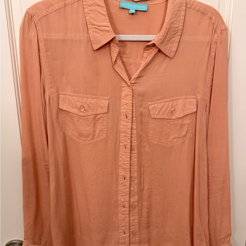 Melissa Odabash Coral Shirt